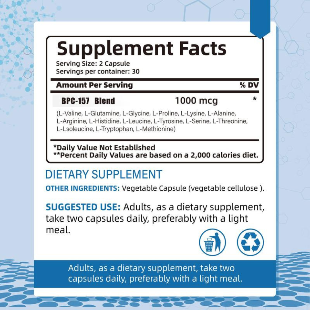 BPC-157 Peptide Capsules